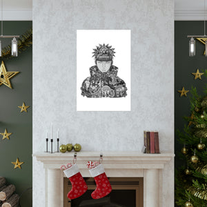 PAIN BLACK & WHITE POSTER PAIN BLACK & WHITE POSTER