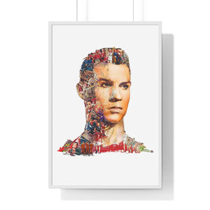 RONALDO COLOR FRAMED POSTER RONALDO COLOR FRAMED POSTER