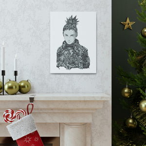 SHIKAMARU BLACK & WHITE CANVAS SHIKAMARU BLACK & WHITE CANVAS