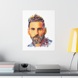 MESSI COLOR POSTER MESSI COLOR POSTER