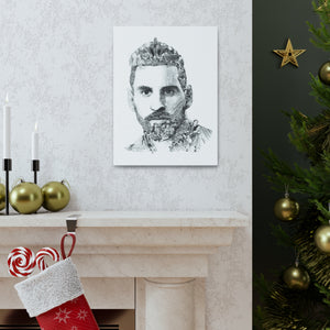 MESSI BLACK & WHITE CANVAS MESSI BLACK & WHITE CANVAS