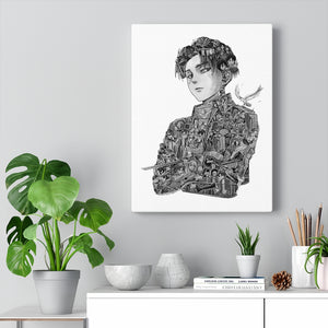 LEVI BLACK & WHITE CANVAS LEVI BLACK & WHITE CANVAS