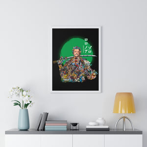 ZORO COLOR FRAMED POSTER ZORO COLOR FRAMED POSTER