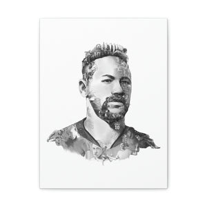 NEYMAR BLACK & WHITE CANVAS NEYMAR BLACK & WHITE CANVAS