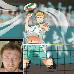 TURN ME VOLLEYBALL PLAYER (HAIKYUU) TURN ME VOLLEYBALL PLAYER (HAIKYUU)